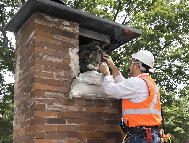 Humane removal of debris and animals by Ontario Chimney Sweep in Ontario, CA