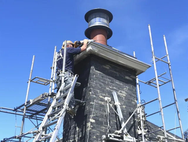 Sturdy chimney crown finished by Ontario Chimney Sweep in Ontario, CA