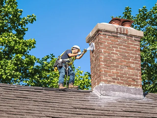 Ontario Chimney Sweep performing an inspection with advanced tools in Ontario, CA