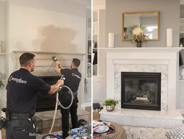 Professional soot removal by Ontario Chimney Sweep team in Ontario, CA